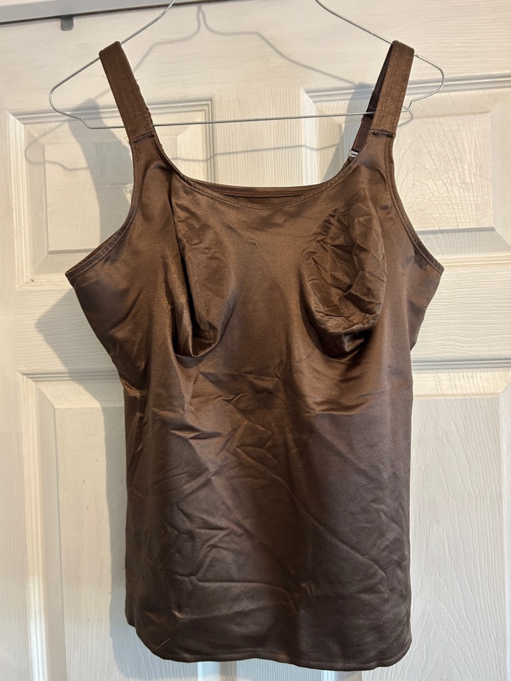 Ruby Ribbon Brown Shaping Camisole
